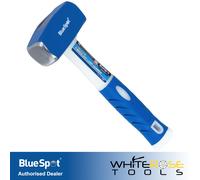 BlueSpot Fibreglass Lump Hammer 1.1kg 2.4lb Club Sledgehammer 26200