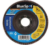 Bluespot Tools 19694 Sanding Flap Disc 115Mm 80 Grit
