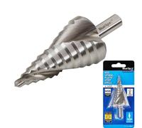 BlueSpot HSS Spiral Step Drill Bit 6 36mm 3mm Steps Metal Wood Plastic