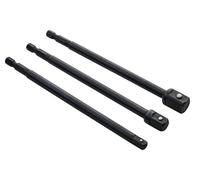 Bluespot Impact Socket Adaptor Set, 3 Piece, Manufactured from Chrome Vanadium Steel for Increased Strength and Durability