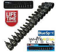 BlueSpot Impact Torx Bit Sockets 15 Piece 1/4" 3/8" 1/2" Drive