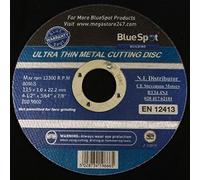 Bluespot Metal Cutting Discs 1 mm Ultra Thin 4 1/2" 115 mm from Steel 10 Pack