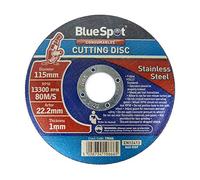 Bluespot Metal Cutting Discs 1 mm Ultra Thin 4 1/2" 115 mm From Steel 20 Pack