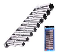 Blue Spot Socket Set 01541 – 9 Piece 1/2 Inch Deep Metric Sockets