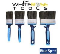 BlueSpot Outdoor Paint Brush Set Painting 50mm 70mm 76mm 120mm 4 Piece