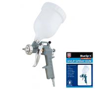 BlueSpot Professional HVLP Air Paint Spray Gun 600ml And 1/4"