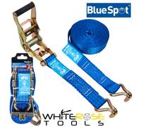 BlueSpot Ratchet Tie Down Heavy Duty 38mm x 6 m 20ft Transport