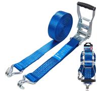 Heavy Duty Ratchet Tie Down Straps 50mm 10m 2500kg