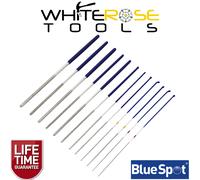Blue Spot Tools 12 Piece Round Flexible Diamond Files Set