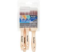 BlueSpot Synthetic Wooden Handle Paint Brushes Decorating DIY Brush 1" - 4"