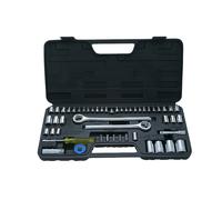 BlueSpot Tools 01746 Socket Set of 52 Metric & AF 1/4 3/8 & 1/2in Drive