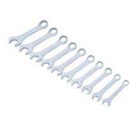 BlueSpot Tools 04110 Stubby Combination Spanner Set, 10 Piece