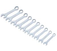 Bluespot Tools 04110 Stubby Combination Spanner Set, 10 Piece B/s04110