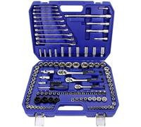 Blue Spot Tools Socket Set 120 PCE - 1/4", 3/8" & 1/2"