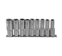 Bluespot Tools 1 2in Drive Deep Socket Set, 9 Piece Bluespot Tools Multicolor