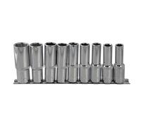 Bluespot Tools 1/2In Drive Deep Socket Set, 9 Piece Multi Colour (One Size)