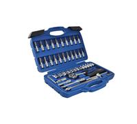 Blue Spot Tools 01530 46 PCE 1/4" Chrome Vanadium Socket Set (4-14mm)