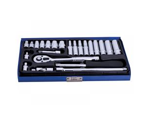 Bluespot Tools 1531 1/4In Metric Socket Set 24 Piece