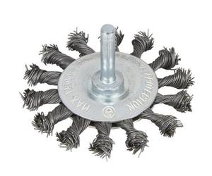 Bluespot Tools 19223 Flat Twist Knot Wire Wheel 75mm B/s19223