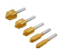 Bluespot Tools 20312 Hss Titanium Countersink Bit Set 5 Piece B/s20312