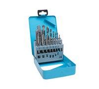 Blue Spot Tools 20512 15PCE Drill and Tap Set (M3-M12) (2.5-10.2mm)