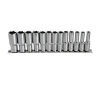 Bluespot Tools 3 8in Drive Deep Socket Set, 13 Piece Bluespot Tools Multicolor
