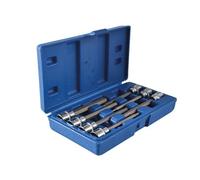 Bluespot Tools 3/8In Drive Extra Long Hex Socket Bit Set, 7 Piece Multi Colour (One Size)