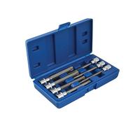 Bluespot Tools 3 8in Drive Extra Long Torx Socket Bit Set, 7 Piece Bluespot Tools Multicolor