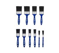 Bluespot Tools 36018 Synthetic Workshop Paint Brush Set 10 Piece