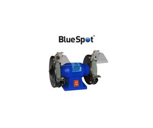BlueSpot Tools 6" 150 Watt Bench Grinder 230V, Polishing Cloth & Grinding Wheel 18000