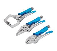 Bluespot Tools 6528 Mini Locking Pliers Set 3 Piece