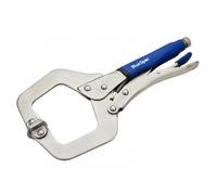 Bluespot Tools 6531 Locking C-Clamp With Swivel Pads 280Mm (11In)