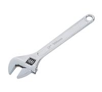 BlueSpot Tools Adjustable Wrench 300mm 12in Chrome Jaw Capacity 35mm B/S06105