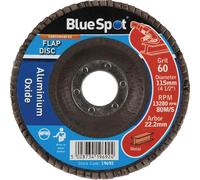BlueSpot Tools B/S19692 Flap Discs & Wheels, Brown