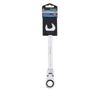 BlueSpot Tools Blue Spot 18mm Chrome Vanadium Ratchet Spanner Flexible Head (180 Degrees)