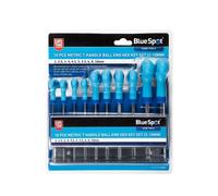 BlueSpot Tools Blue Spot Tools - 10 Pce Metric T Handle Ball End Hex Key Set (2-10mm)