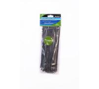100 Pack Black Cable Tie Set 200mm