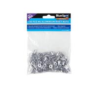 BlueSpot Tools Blue Spot Tools - 100 Pce M4 Aluminium Rivet Nuts