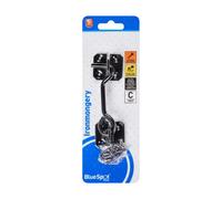 BlueSpot Tools Blue Spot Tools - 102mm Black Powder Coated Cabin Hook