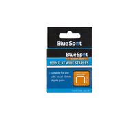 BlueSpot Tools Blue Spot Tools - 10mm Crown Flat Wire Staples T50 Type