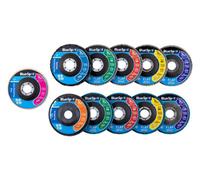 BlueSpot Tools Blue Spot Tools - 11Pce Polishing And Flap Disc Set