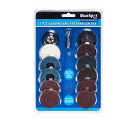 BlueSpot Tools Blue Spot Tools - 12 Pce Sanding And Preparation Set