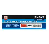 BlueSpot Tools Blue Spot Tools - 13 Pce Impact Driver In Case