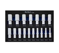 BlueSpot Tools Blue Spot Tools - 17 Pce 3/8" Metric Deep Sockets (8-24mm) (Eva Foam)
