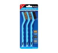 BlueSpot Tools Blue Spot Tools - 178mm 3-Piece Mini Wire Brush Set