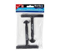 BlueSpot Tools Blue Spot Tools 2 Pack Manhole Cover Keys 115mm