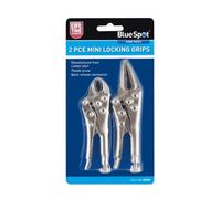 BlueSpot Tools Blue Spot Tools - 2 Pce Mini Locking Plier Set