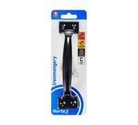 BlueSpot Tools Blue Spot Tools - 200mm Black Powder Coated Gate Pull Handle