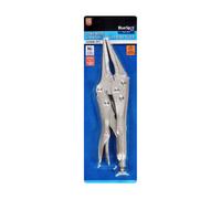 BlueSpot Tools Blue Spot Tools 225mm Long Nose Straight Jaw Locking Plier