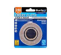 BlueSpot Tools Blue Spot Tools 240 Grit Emery Cloth Roll 3.8Cm X 460Cm